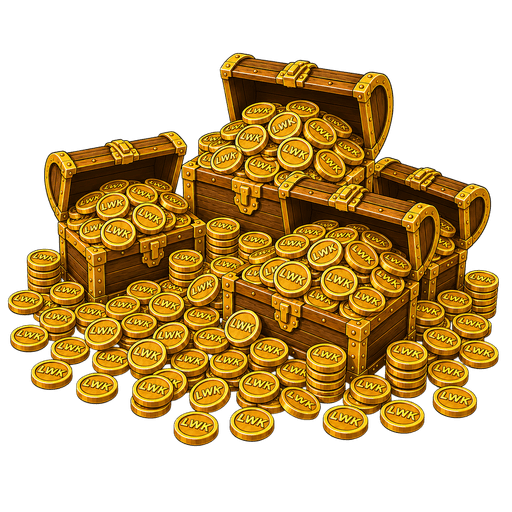 12,250 LWK Coins